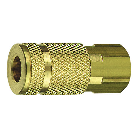 Tru-Flate 1/4in A Design  x 1/4in FNPT Brass Coupler product photo