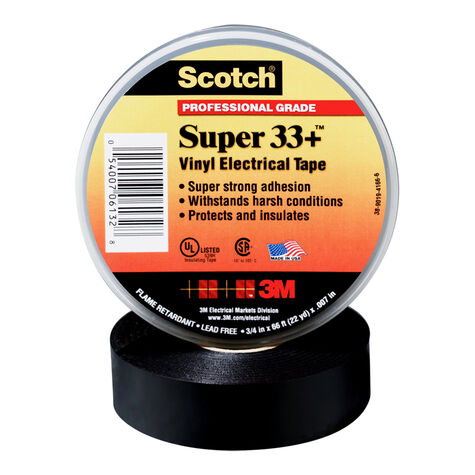 3M Sup 33 Vinyl Elec Tape _ 10 Pk product photo