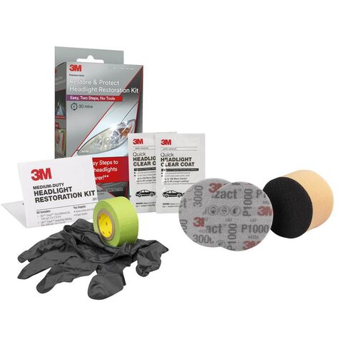 3M Restore and Protect Headlight Restoration Kit product photo