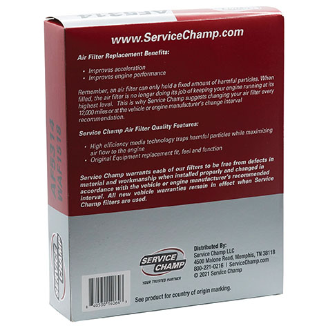 Service Champ Air Filter product photo