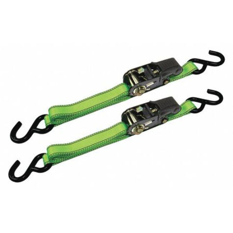 CargoLoc 2 Piece Ratchet Tie Downs, 1 in. x 8 ft. product photo