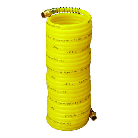 Amflo 1/4" x 12' Nylon Recoil Hose product photo