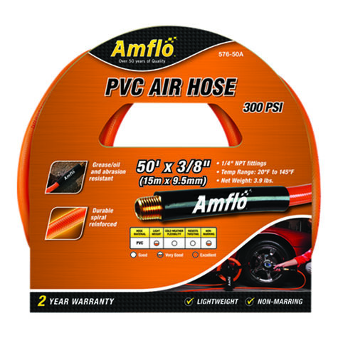 Amflo 3/8" x 50' PVC Air Hose product photo