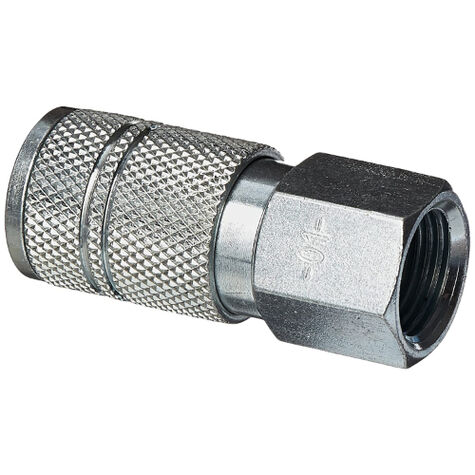 Amflo 3/8" I/M Design  x 1/2" FNPT Steel Coupler product photo