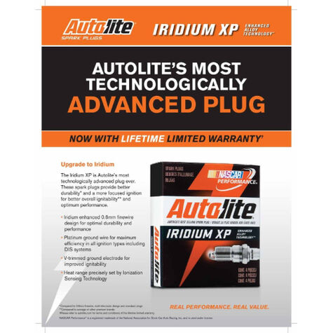 Autolite Iridium Xtreme Performance Spark Plug product photo