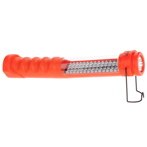 Nightstick Multi-Purpose Dual-Light Work Light Rechargeable, Red, Small product photo