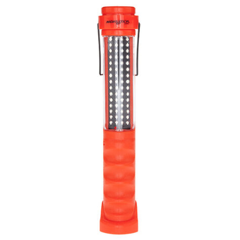 Nightstick Multi-Purpose Dual-Light Work Light Rechargeable, Red, Small product photo