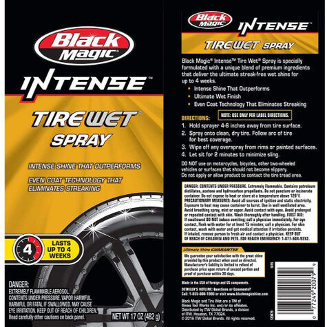 Black Magic Intense Tire Wet - 17 oz. product photo