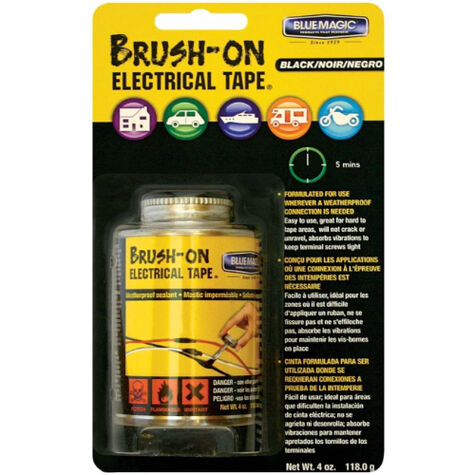 Blue Magic Red Brush-Ob Electrical Tape - 4 fl. oz. product photo