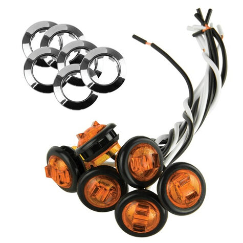 Blazer 6 Pk. LED 3/4 In. Side/Clearance Marker, Amber product photo