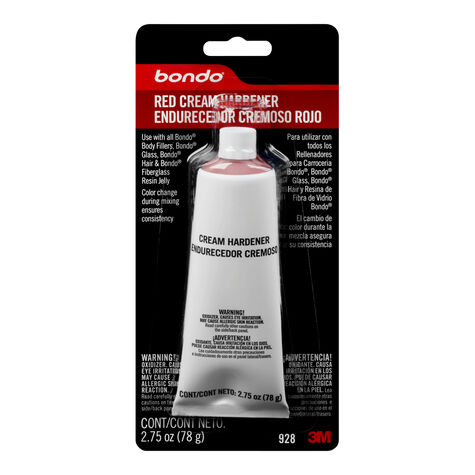 Bondo Red Harde Cream - 2.75 Oz. product photo