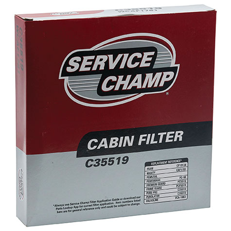 Service Champ Cabin Filter product photo