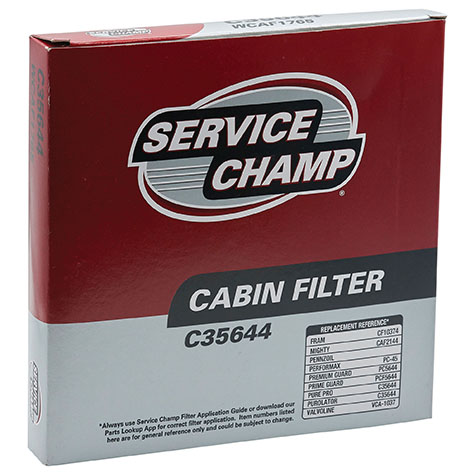 Service Champ Cabin Filter product photo