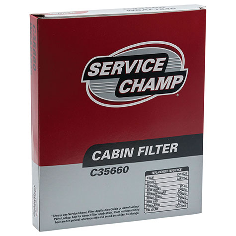 Service Champ Cabin Filter product photo