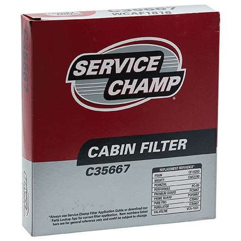 Service Champ Cabin Filter product photo