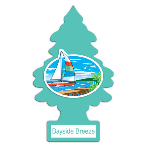 Little Trees Car Air Freshener - Bayside Breeze - 3 Pack product photo