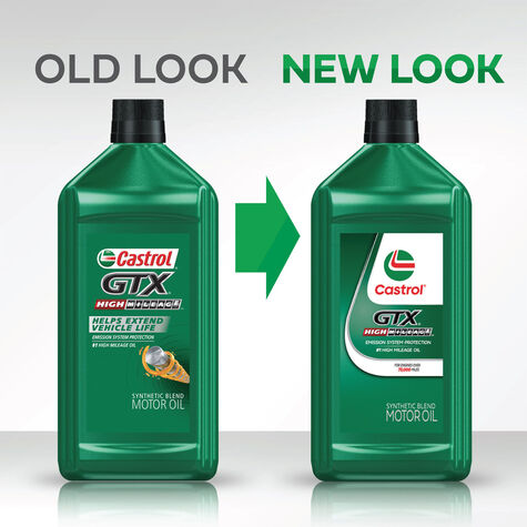 Castrol GTX High Mileage SAE 10W-30 - 1 Quart product photo