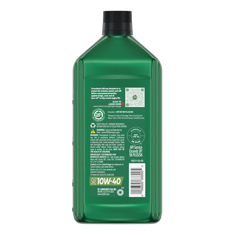 Castrol SAE 10W-40 GTX High Mileage - 1 Quart product photo