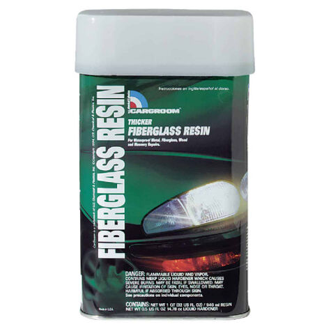 Cargroom Fiberglass Repair Products Resin - Quart product photo