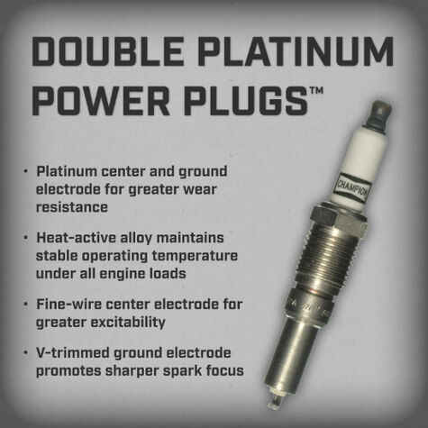 Champion Double Platinum Plug - 1 Pack product photo