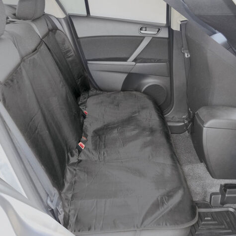 Custom Accessories Black Back Bench Seat Protector - PDQ product photo