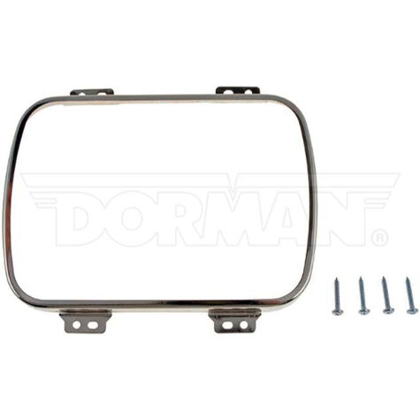 Dorman Rectangular Headlamp Retaining Ring (2) with 4 Retaining Screws - Steel product photo