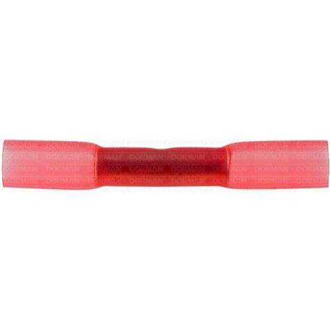 Dorman 22-16 Gauge Butt Weather Proof Connector - Red - 50 Pack  product photo