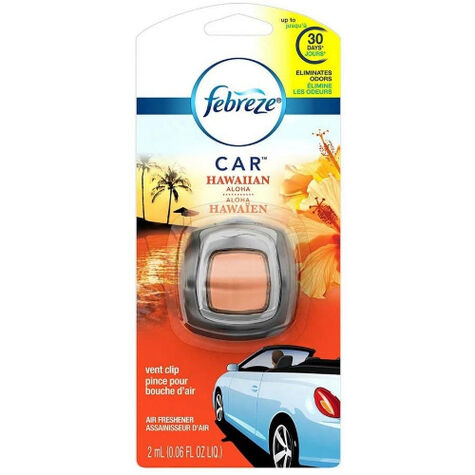 Febreze Car Vent Clip air Freshener Hawaiian product photo