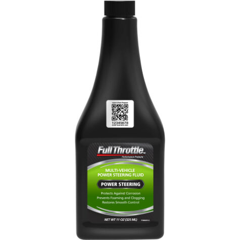 Full Throttle Multi-Vehicle Power Steering Fluid - 11 fl. oz. product photo