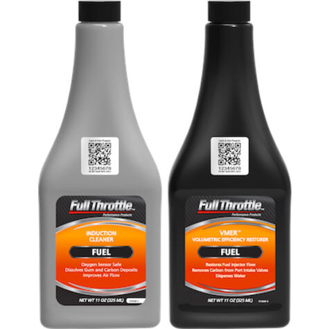 Full Throttle Fuel System Cleaning 2-Step Kit - 11 fl. oz. product photo