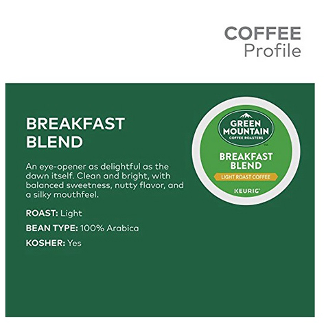 Green Mountain Breakfast K-Cup product photo