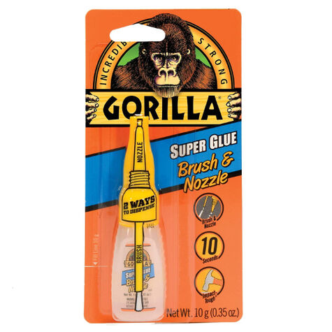 Gorilla Super Glue Brush and Nozzle - 10 g. product photo