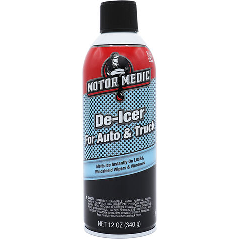 Motor Medic De-Icer For Auto & Truck - 12 oz product photo