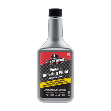 Motor Medic Universal Power Steering Fluid with Stop Leak - 12 oz product photo