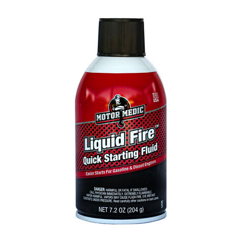 Motor Medic Liquid Fire Quick Starting Fluid - 7.5 oz product photo