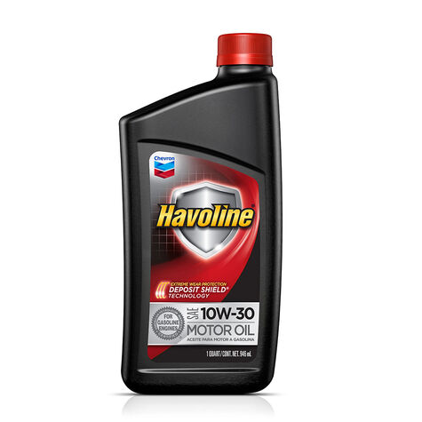 HAVOLINE Conventional Motor Oil SAE 10W-30 - Quart product photo