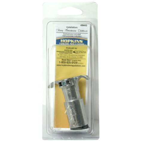 Hopkins 6 Pole Round Vehicle Connector product photo