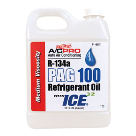 A/C Pro PAG 100 Medium Viscosity Oil  - 32oz product photo