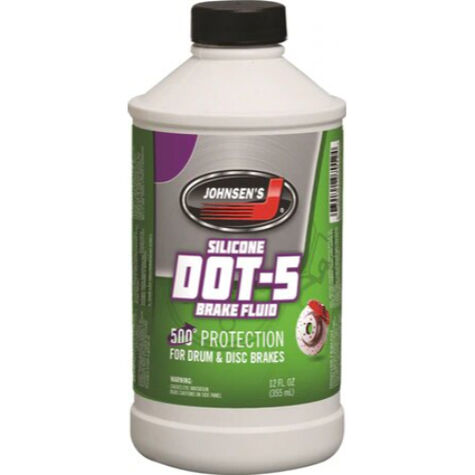 Johnsen's Dot 5 Brake Fluid - 12oz product photo