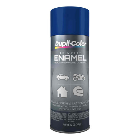 Dupli-Color Acrylic Enamel Multi-Purpose Spray Paint - Royal Blue - 12 oz. product photo