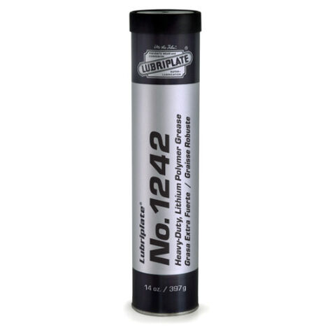 Lubriplate No. 1242 Super HD Lithium-Polymer Grease - Cartridge - 14.5 oz. product photo