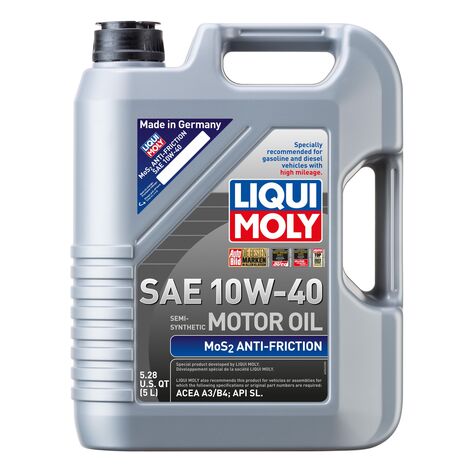 LIQUI MOLY MoS2 Antifriction Motoroil SAE 10W-40 - 5 Liter product photo