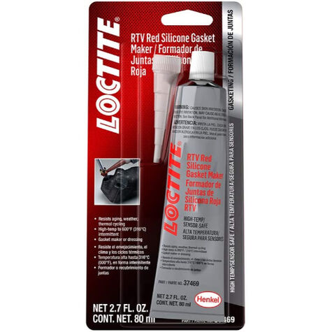 Loctite RTV Red Silicone - Sensor-Safe/Hi-Temp 80 ml product photo