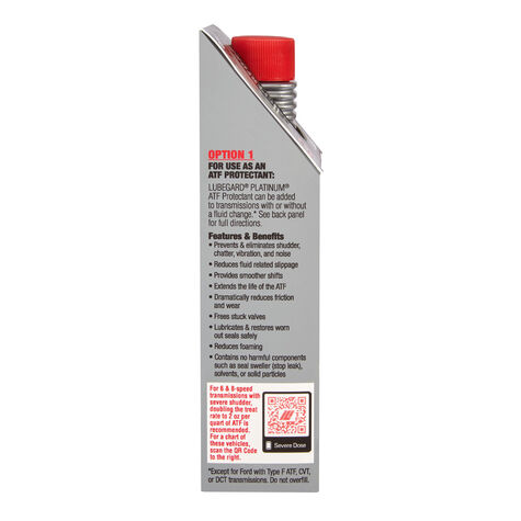 Lubegard Platinum High Performance ATF Protectant - 10 fl. oz. product photo