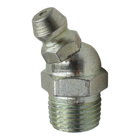 LubriMatic Grease Fittings - 8 mm - 1.0 Metric 45 Degree Angle product photo