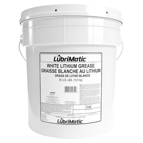 LubriMatic White Lithium Grease - 35 lb. Tub product photo