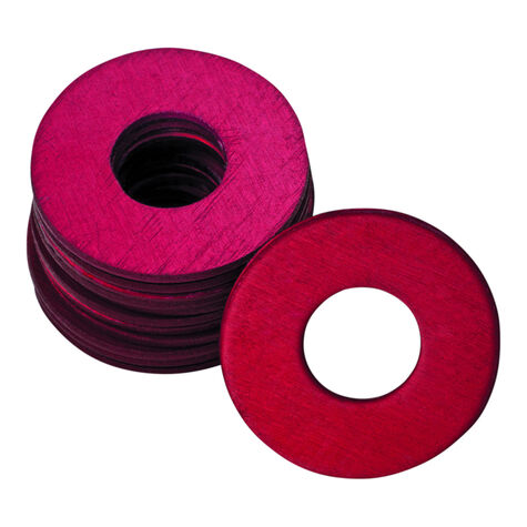 LubriMatic Grease Fitting Washer, Red - 1/4"-28 product photo