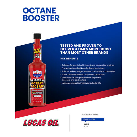 Lucas Oil Octane Booster - 15 fl. oz. product photo