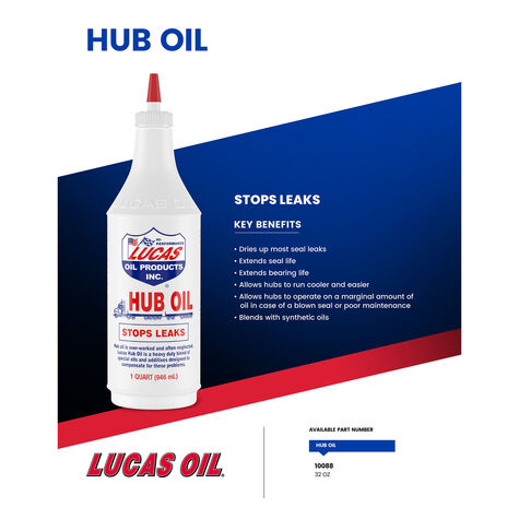 Lucas Oil Hub Oil - 1 Quart product photo