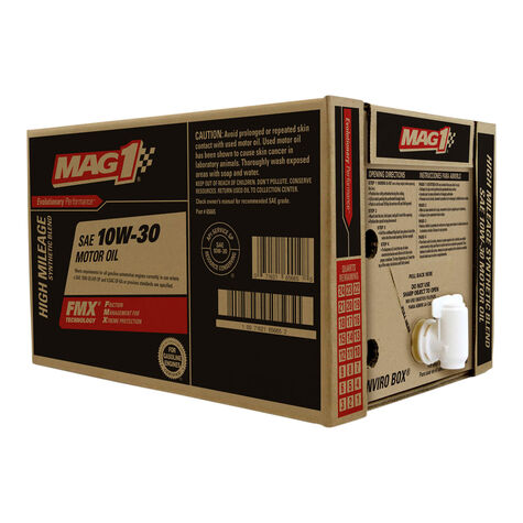 MAG 1 Synthetic Blend High Mileage SAE 10W-30 - 6 Gallon BIB product photo